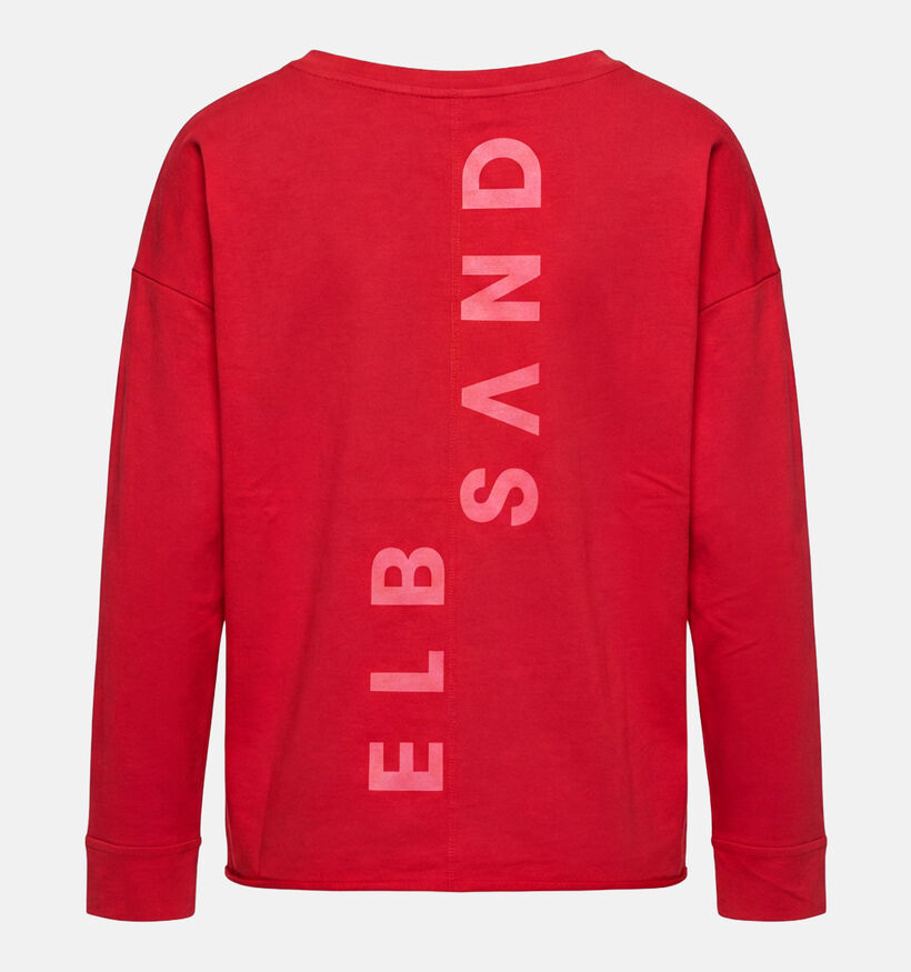 Elsband Riane Rode T-shirt met Lange Mouwen voor dames (374223)