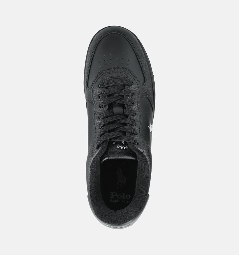 Polo Ralph Lauren Mastercourt Chaussures plates en Noir pour hommes (375270)