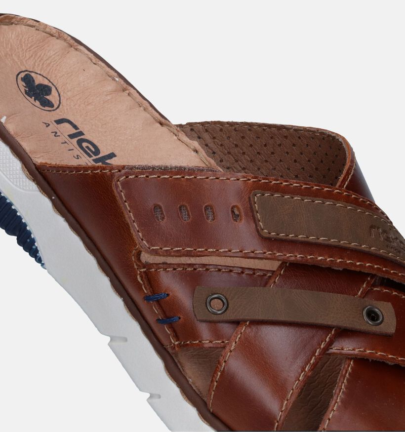 Rieker Cognac Slippers voor heren (339195)