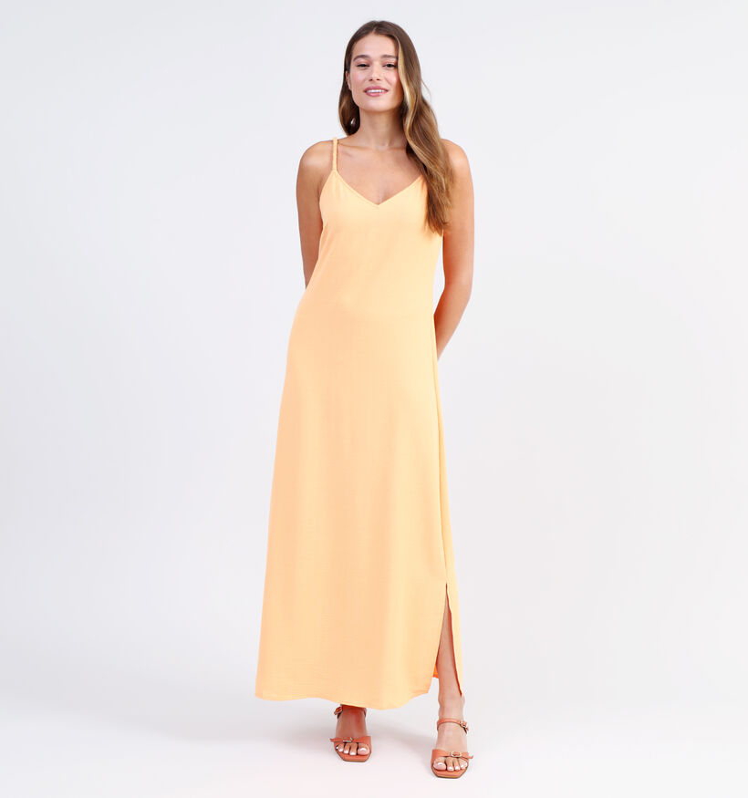 Vero Moda Utyra Singlet Ankle Robe en Orange (327215)