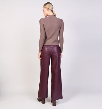 The Korner T-shirts Taupe/Rood