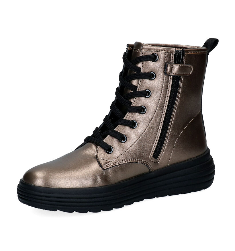 Geox Phaolae Bronzen Bottines in kunstleer (295123)