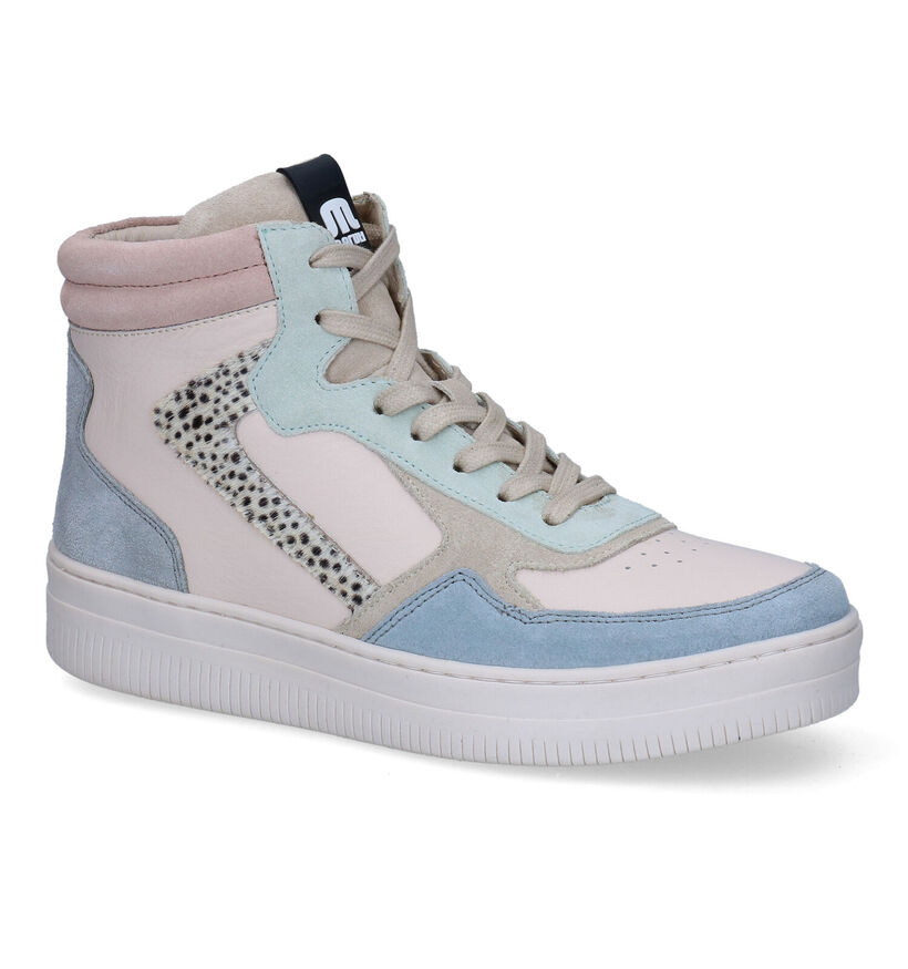 Maruti Mona Witte Hoge Sneakers voor dames (307891) - geschikt voor steunzolen