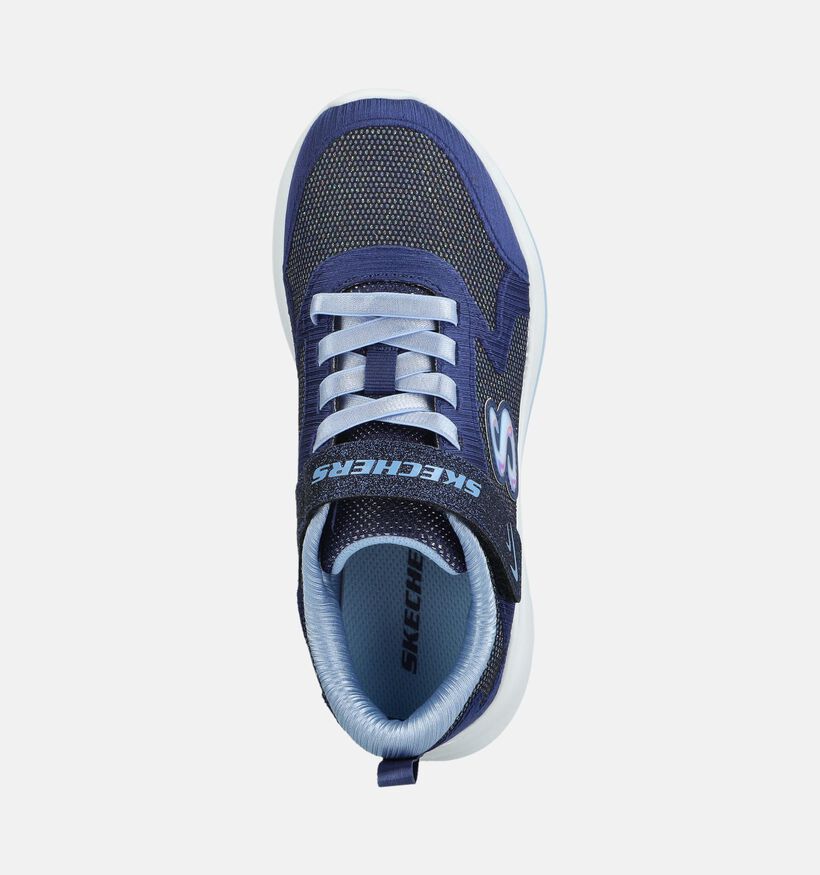 Skechers Wave 92 Donkerblauwe Schoenen voor jongens, meisjes (376821)