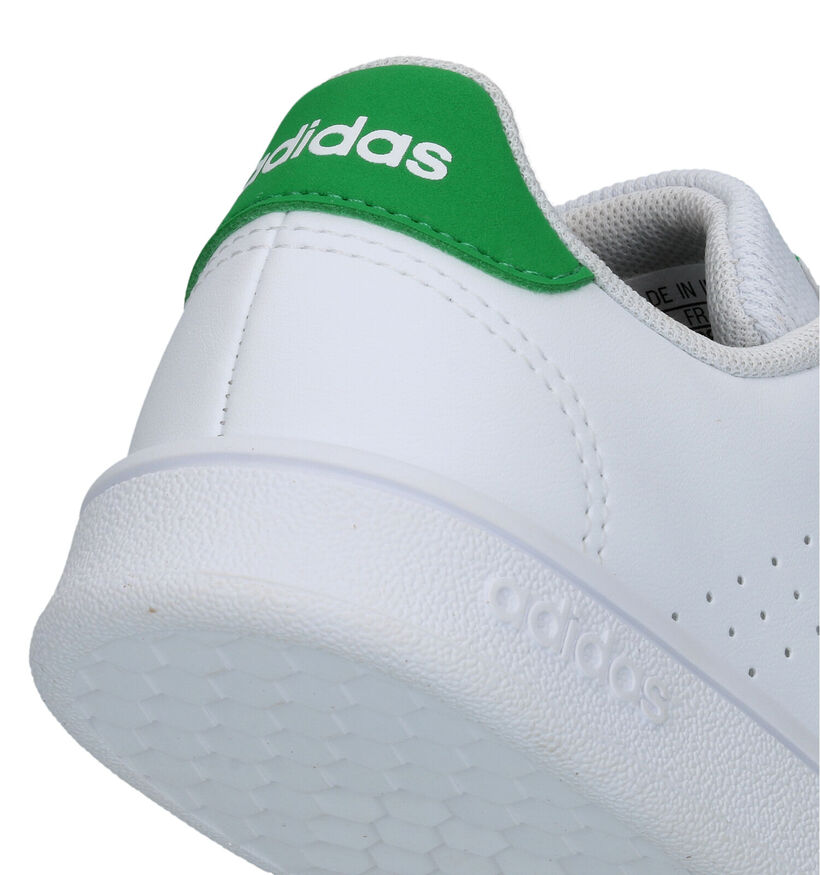 adidas Advantage CF Witte Sneakers voor jongens, meisjes (326883)