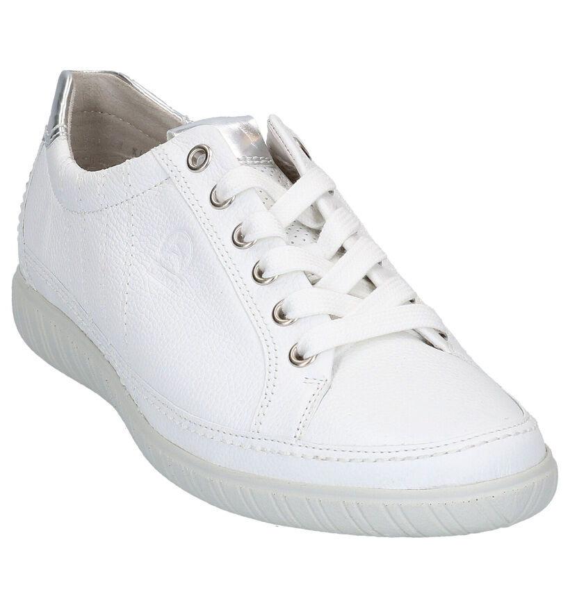 Gabor Ultra Flex Chaussures à lacets en Blanc en cuir (271555)