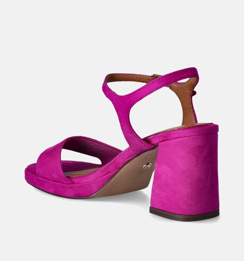 Tamaris Fuchsia Sandalen met blokhak voor dames (354398)