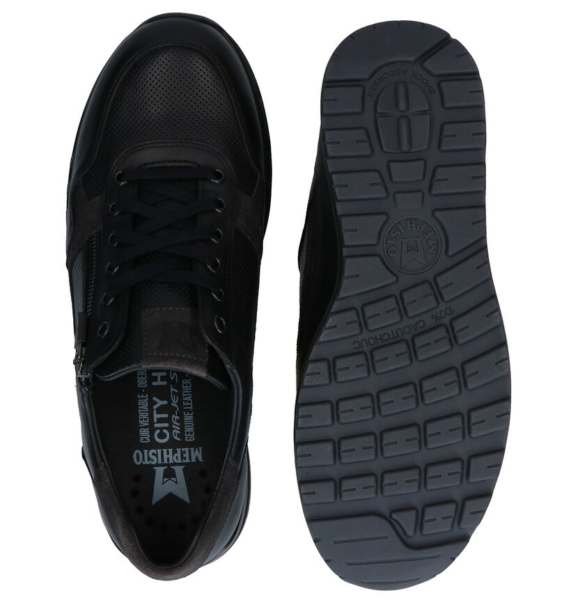 Mephisto Bradley Randy Chaussures à lacets en Noir pour hommes (330712) - pour semelles orthopédiques