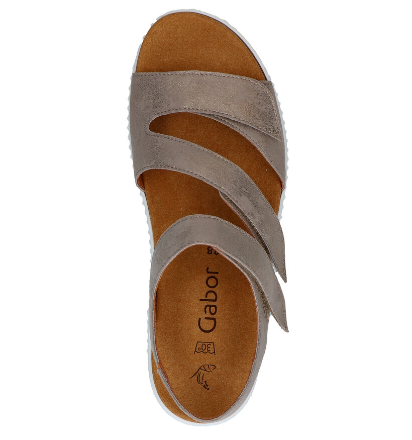 Gabor Best Fitting Bronzen Sandales en Bronze en nubuck (271739)