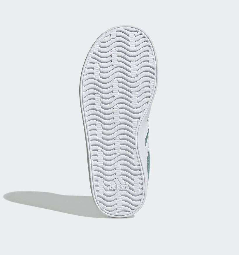 adidas VL Court 3.0 Groene Sneakers voor jongens (365347) - geschikt voor steunzolen
