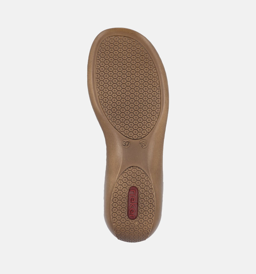 Rieker Zilveren Sandalen voor dames (354993)
