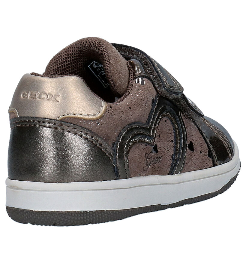 Geox Flick Bronzen Babyschoentjes in kunstleer (278280)