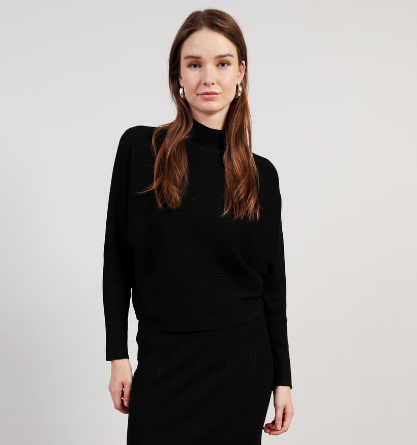 JDY Prime Life Zwarte Coltrui voor dames (359933)