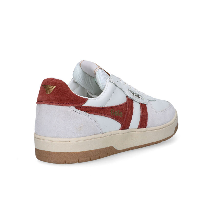 Gola Hawk Witte Sneakers voor heren (336345) - geschikt voor steunzolen