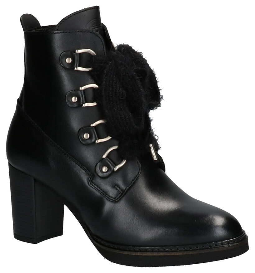 River Woods Sandy Bottillons en Noir en cuir (260300)