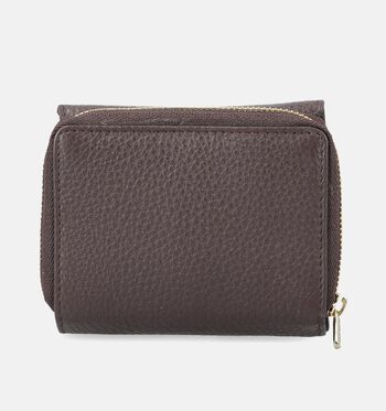 Crinkles Portemonnees Zwart/Wit/Beige/Goud/Cognac/Bruin/Bordeaux/Grijs