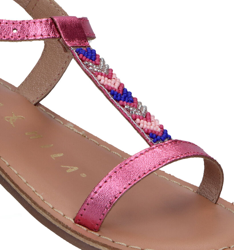 Milo & Mila Sandales en Rose fuchsia pour filles (320041)