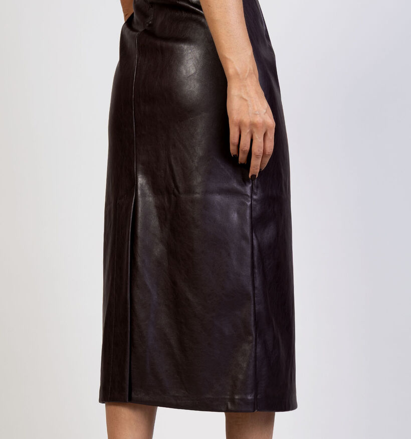 Vila Elana Robe longue en Marron pour femmes (366677)