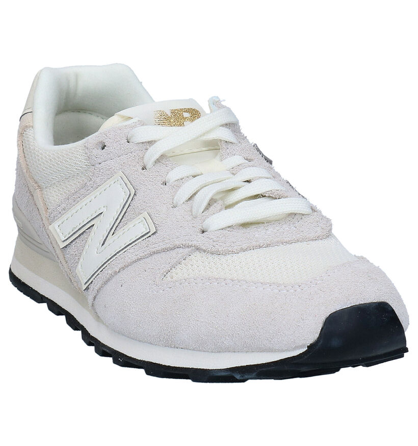 New Balance 996 Blauwe Sneakers in daim (267005)