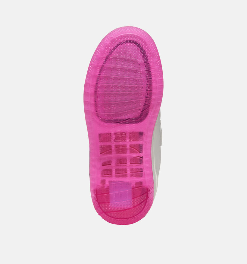Geox Washiba Minnie Mouse Baskets en Blanc pour filles (356424) - pour semelles orthopédiques