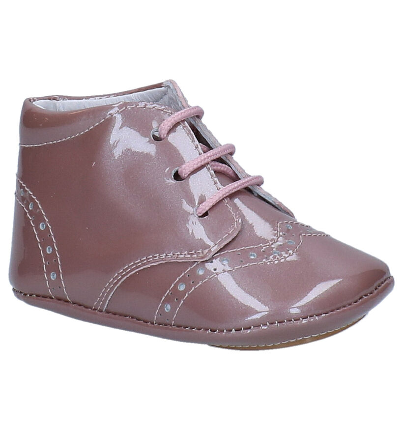 Beberlis Chaussons pour bébé en Rose pour filles (297323)