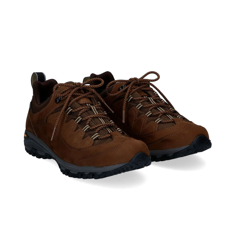 Lomer Sella II MTX Bruine Wandelschoenen in stof (300060)