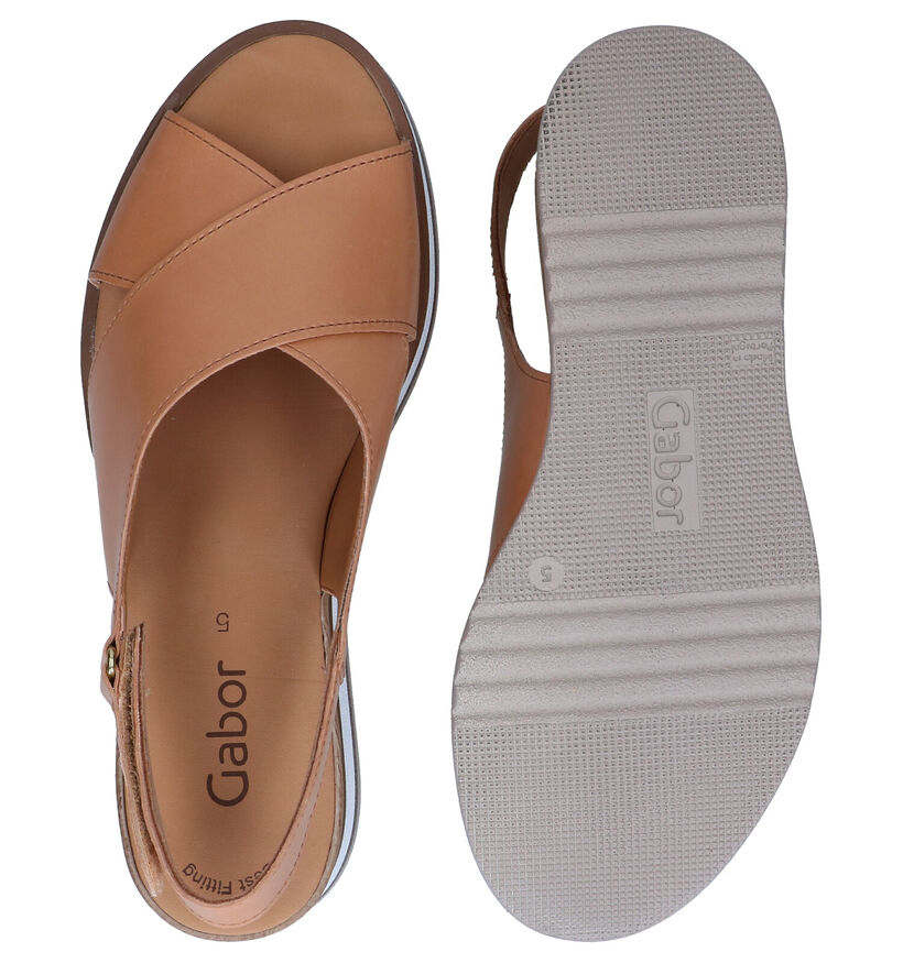 Gabor Best Fitting Ecru Sandalen voor dames (287941)