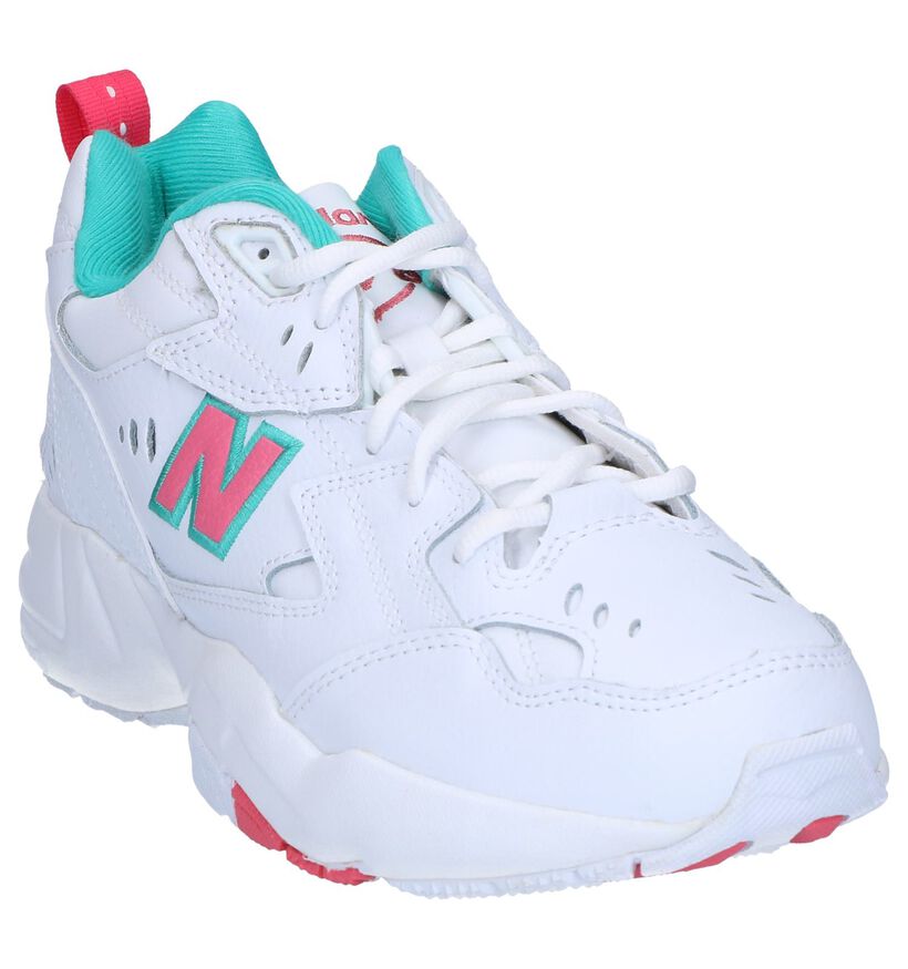 New Balance Baskets basses en Blanc en simili cuir (263276)