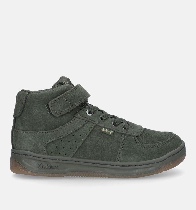 Kickers Chaussures hautes en Bleu foncé pour filles, garçons (332054) - pour semelles orthopédiques