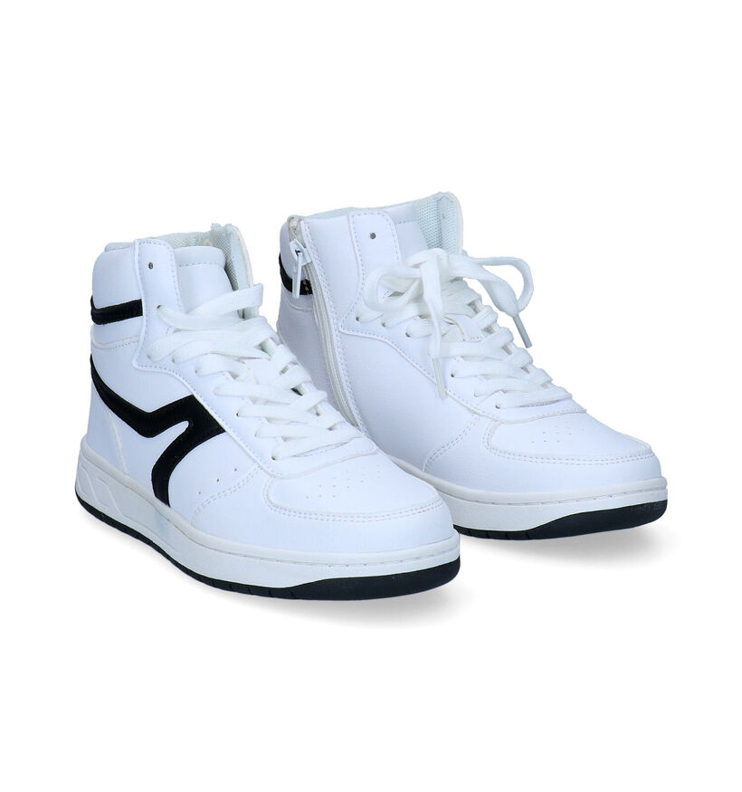 CeMi Witte Sneakers in kunstleer (297254)