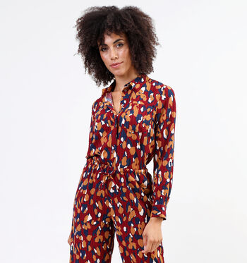 Chemise rouge Vila Blouses Rouge