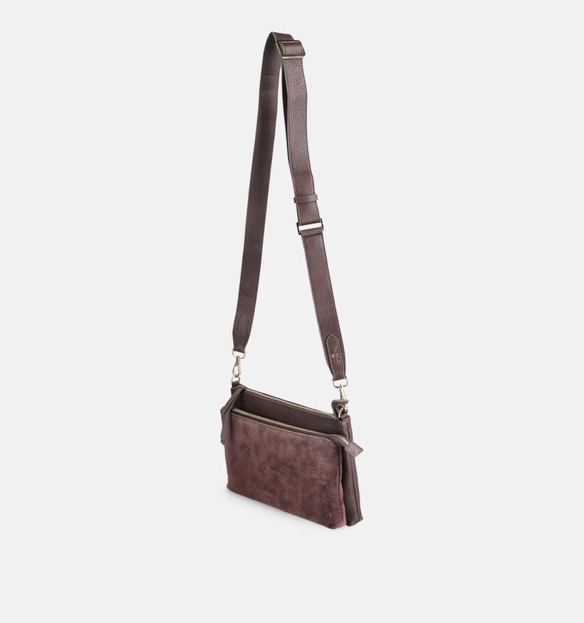 Crinkles Bordeaux Crossbodytas voor dames (381712)