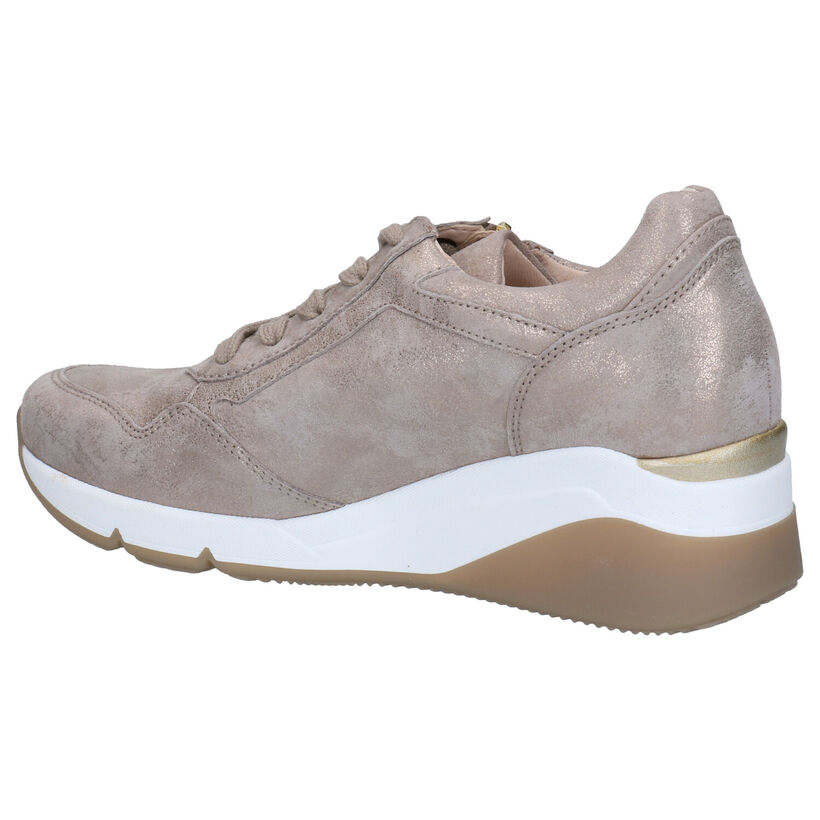 Gabor OptiFit Chaussures à lacets en Taupe en daim (271690)