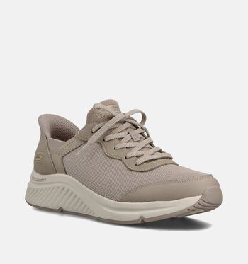 Skechers Hands Free Slip-ins Low Baskets Taupe