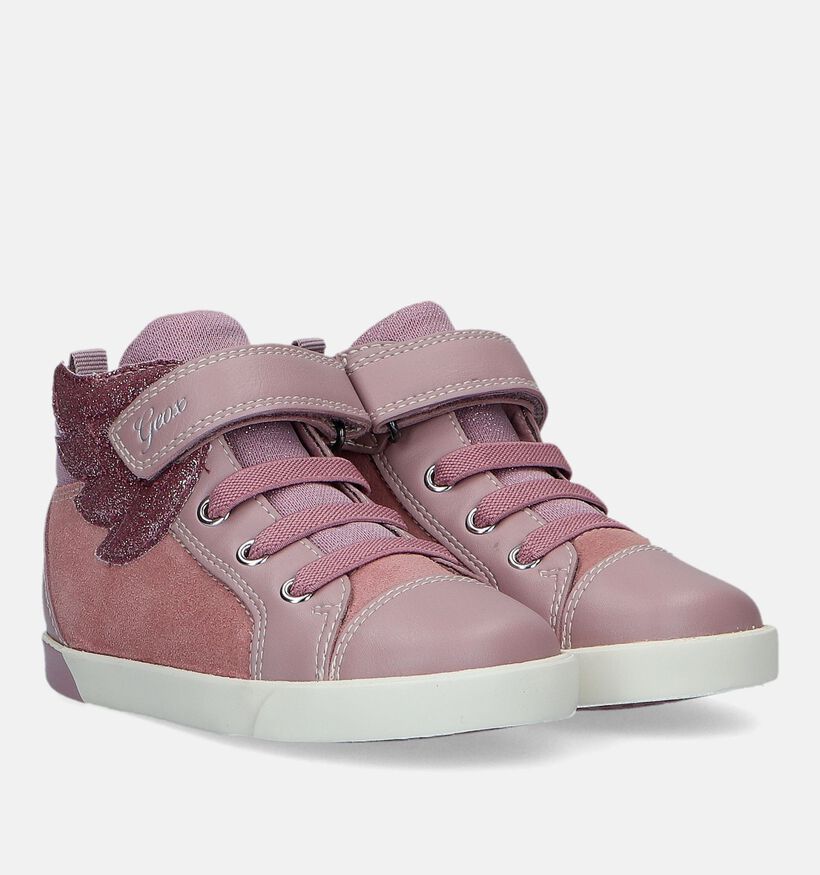 Geox Kilwi Roze Hoge Schoenen voor meisjes (328501) - geschikt voor steunzolen