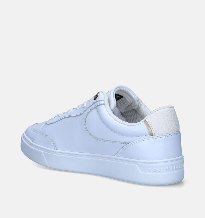 Tommy Hilfiger Essential Chic Court Baskets en Blanc pour femmes (349709)