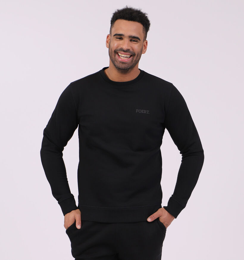 Foert Zwarte Unisex Sweater (310917)