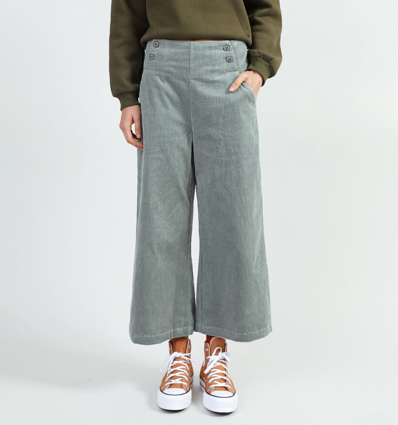 Orfeo Leontine Ecru Wijde broek voor dames (349313)