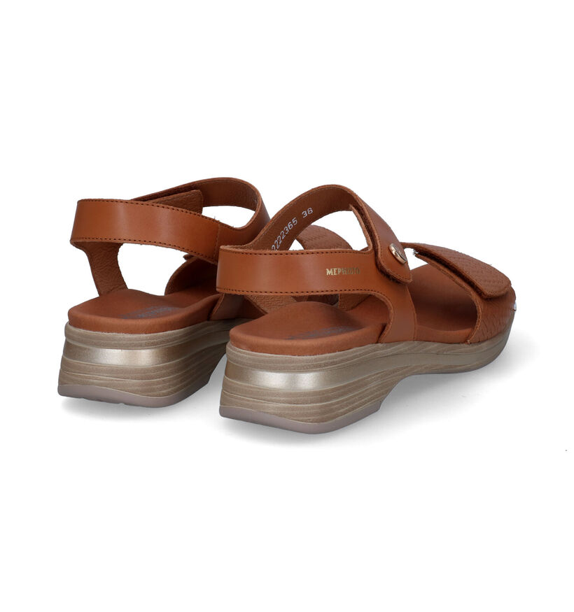 Mephisto Florentina Cognac Sandalen in leer (306951)