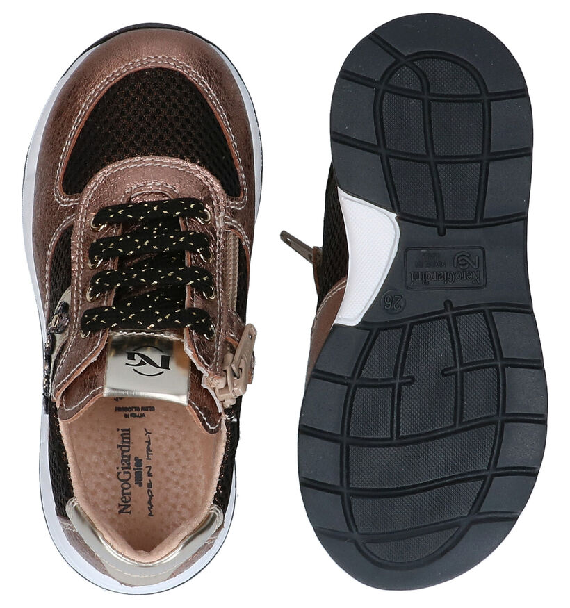 NeroGiardini Baskets en Bronze/Noir en cuir (282157)