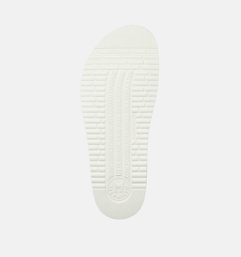 Mephisto Halix Nu-pieds en Blanc pour femmes (354262)