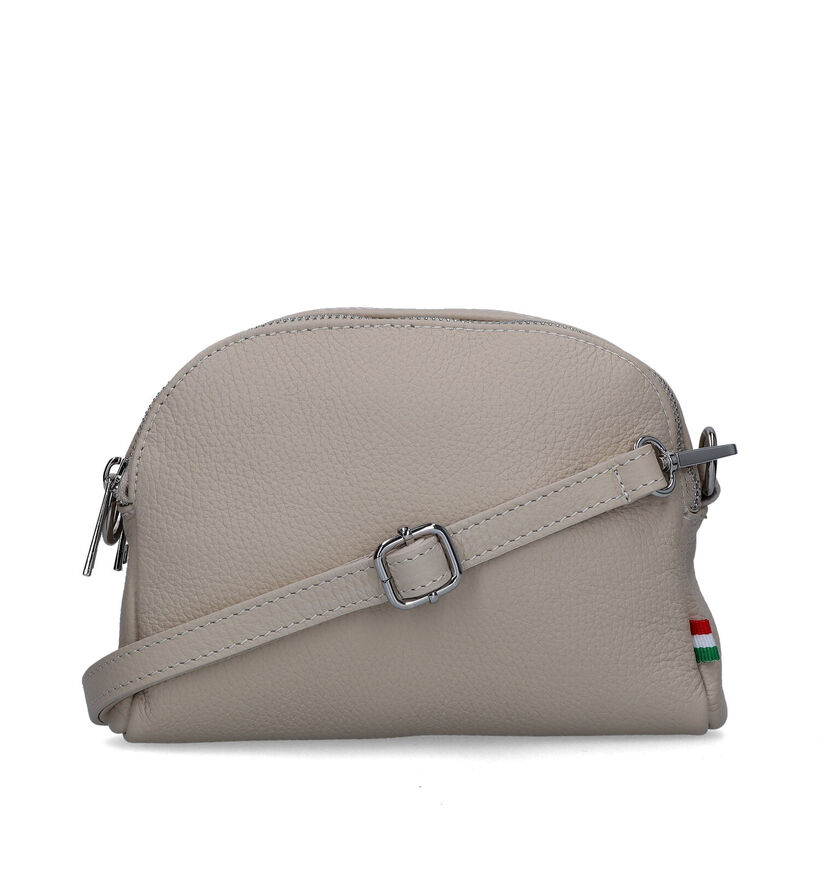 Time Mode Beige Crossbody Tas in leer (327474)