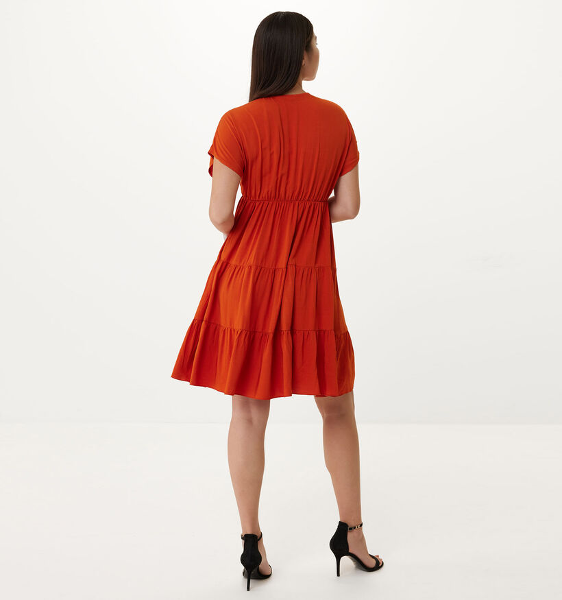 Mexx Flared Robe en Orange (324113)