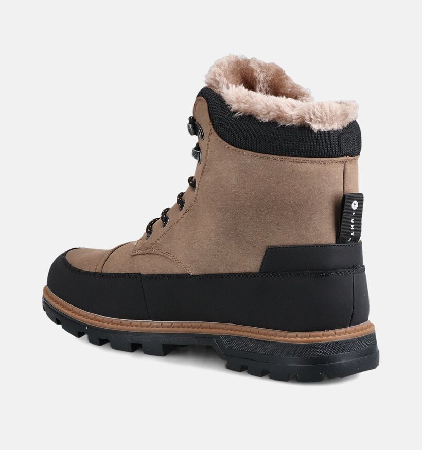 Luhta Reilu MR Bottines Fourr&eacute;es en Marron pour hommes (378597) - pour semelles orthop&eacute;diques