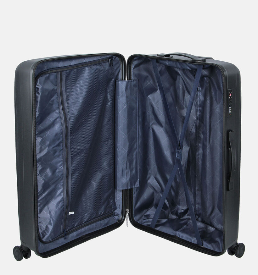 Love To Travel Zwarte Large Reiskoffer voor dames, heren (365823)