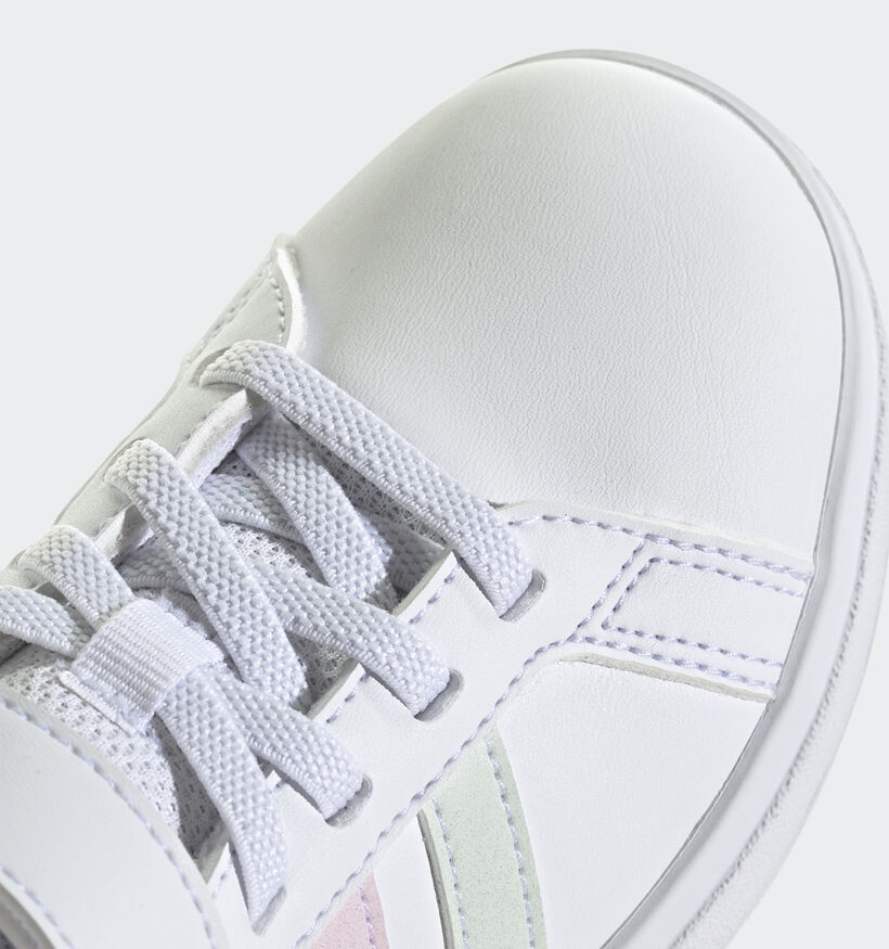 adidas Grand Court 2.0 Witte Sneakers voor meisjes (350243) - geschikt voor steunzolen