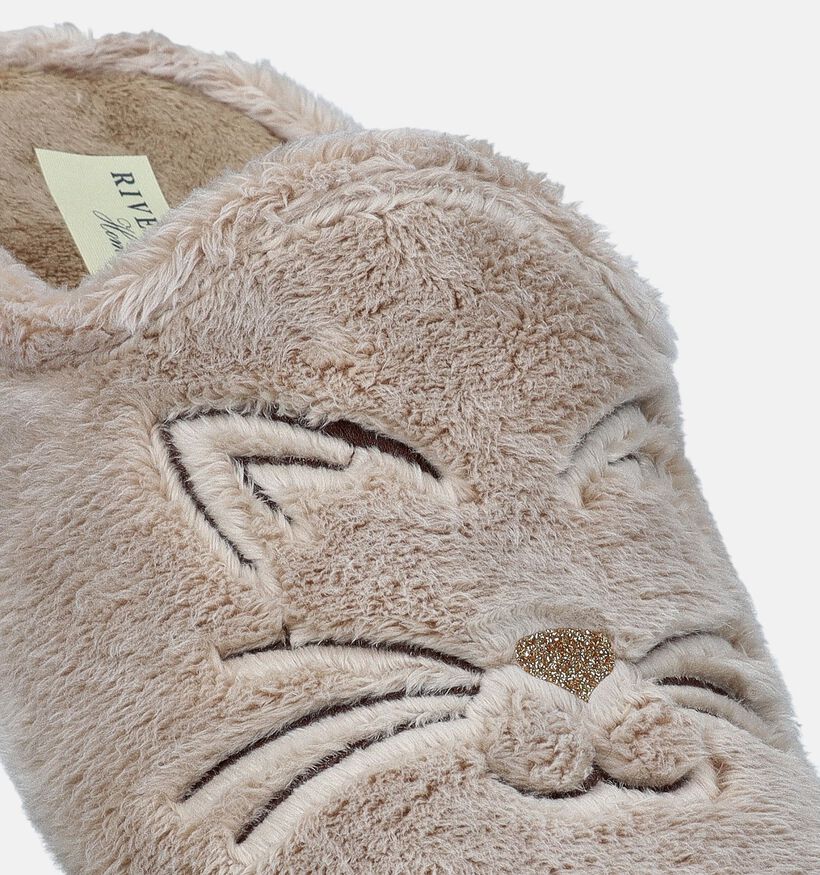 River Woods Pippa Pantoufles en Beige pour femmes (347360)