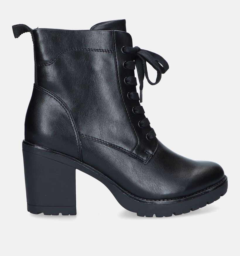 Marco Tozzi Bottines avec talon carré en Noir pour femmes (330640)