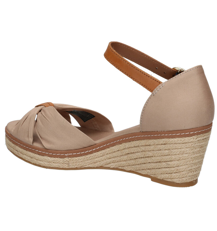 Tommy Hilfiger Iconic Elba Sandales en Brun en cuir (268542)