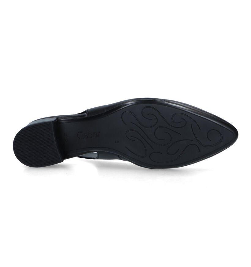 Gabor escarpins slingback en Noir pour femmes (323199)